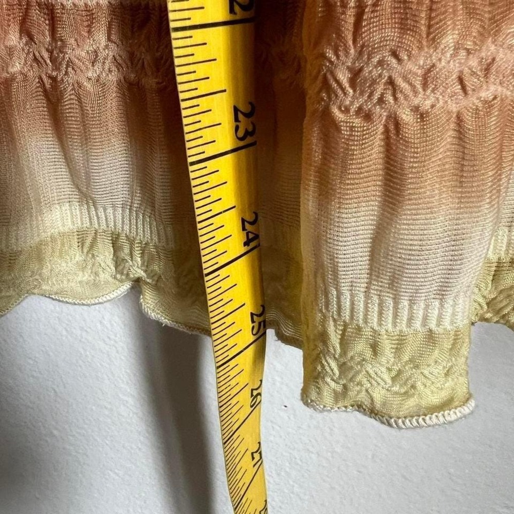 VTG Y2K 2000s‎ Tiered Maxi Skirt Large Cottagecore Milkmaid Prairie Hippie - Picture 4 of 5